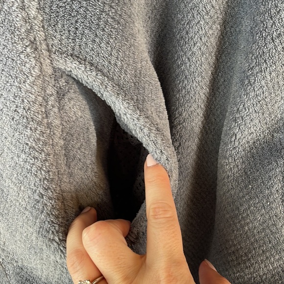 Patagonia Retool Cozy Popover Snap Sweatshirt Pale Blue w Pockets S - Picture 9 of 9